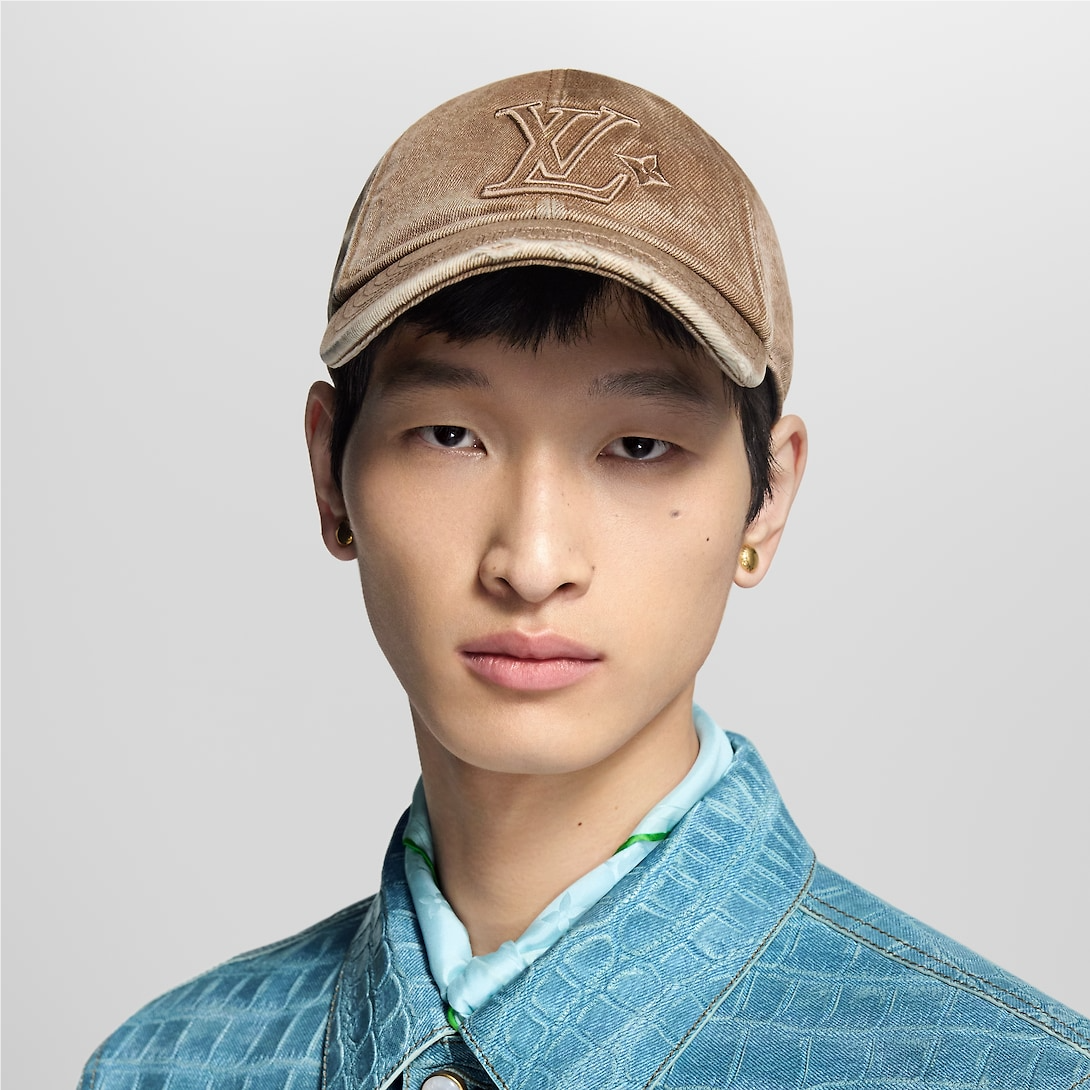 LV DENIM WASHED Cap